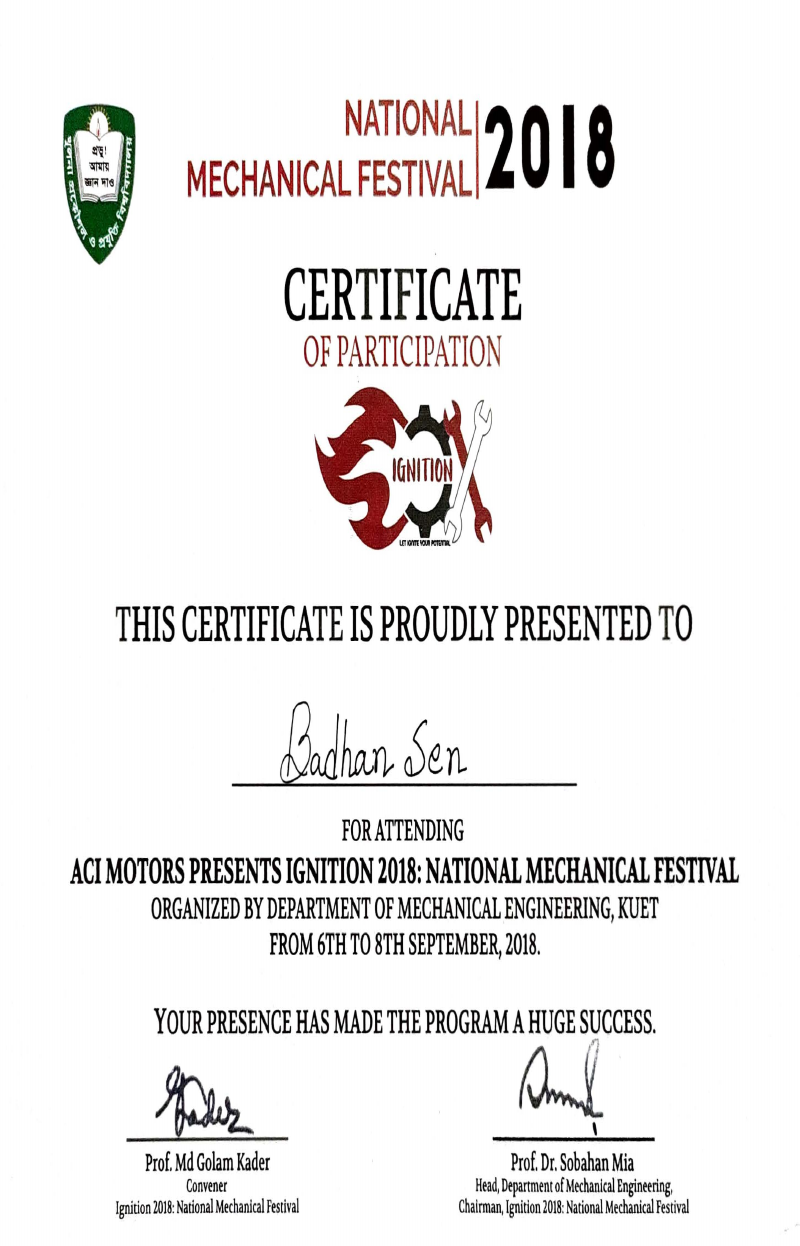 IGNITION 2018 National Mechanical Festival